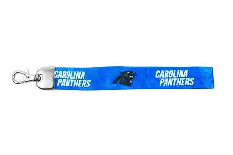 Carolina Panthers Keychain Wristlet Lanyard