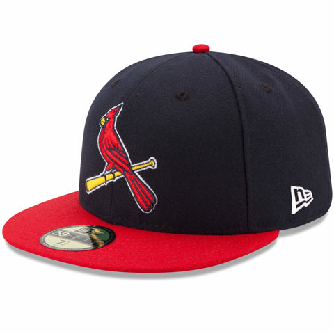 St. Louis Cardinals Fitted New Era 59Fifty 2 Tone Navy Red Cap Hat