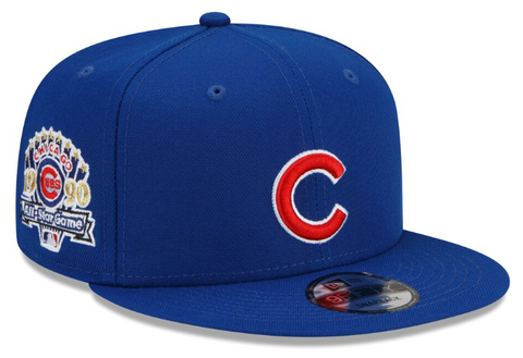 Chicago Cubs Snapback New Era 9FIFTY 1990 All Star Game Blue Cap Hat