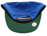 Oklahoma City Thunder Mitchell & Ness Retro Snapback Cap Hat XL Logo Blue Navy - THE 4TH QUARTER