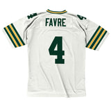 Green Bay Packers Mens Jersey Mitchell & Ness #4 Favre 1996 Legacy White