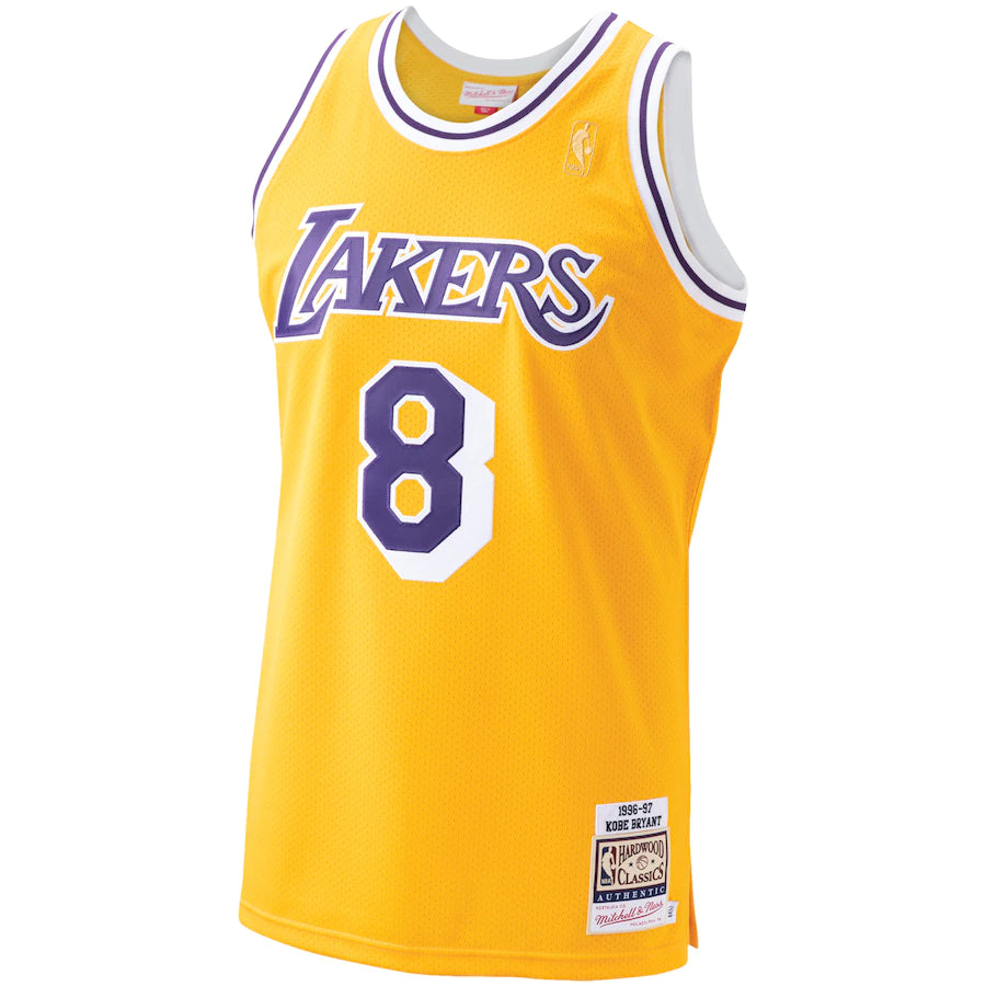 KOBE BRYANT LAKERS AWAY JERSEY SIZE L THROWBACK for