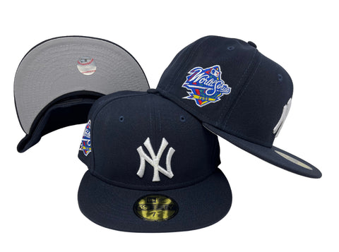 New York Yankees Fitted New Era 59Fifty 1999 World Series Navy Hat Cap