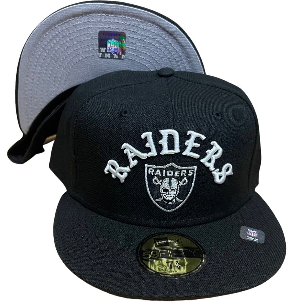 raiders fitted cap