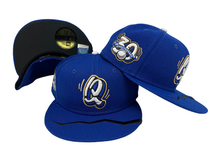 Rancho Cucamonga Quakes New Era 59Fifty 30th Ann. Fitted Blue Hat Cap