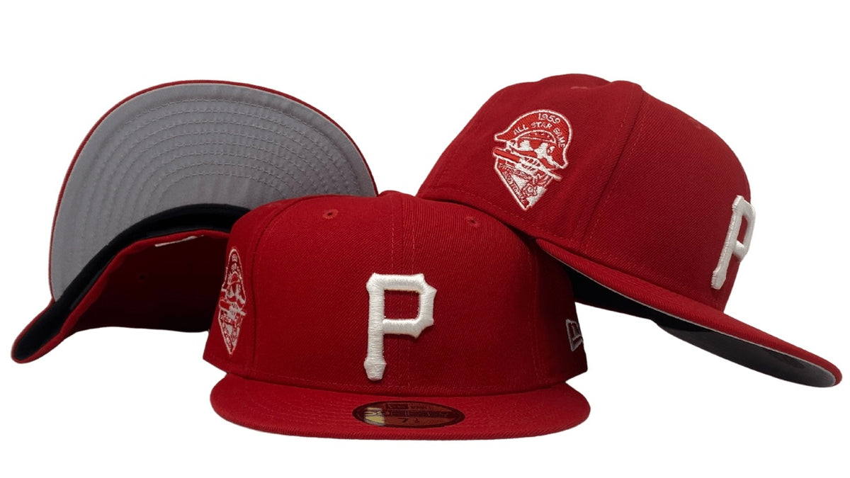 Pittsburgh Pirates Fitted New Era 59Fifty 1959 All Star Game Red Hat C –  THE 4TH QUARTER
