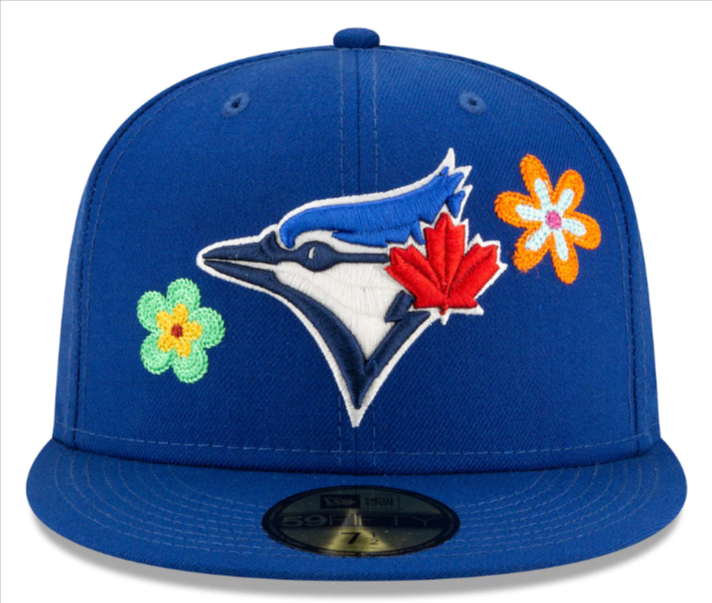 pink blue jays hat