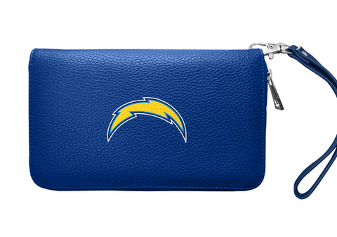 Los Angeles Chargers Womens Wallet Pebble Organizer Royal