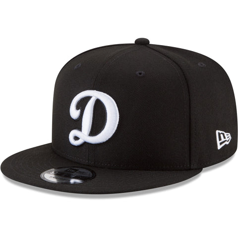 Los Angeles Dodgers Snapback Big D New Era 9FIFTY Cap Hat Black WL - THE 4TH QUARTER