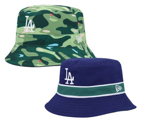 Los Angeles Dodgers New Era Reverse Golf Bucket Hat