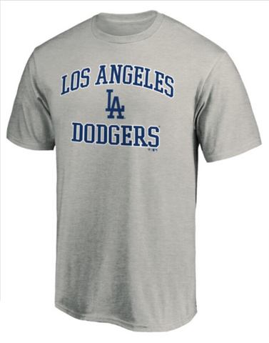Los Angeles Dodgers Kids (4-7) Heart & Soul T-Shirt Grey