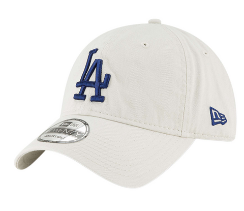 Los Angeles Dodgers Strapback New Era 9Twenty Adjustable White Cap Hat