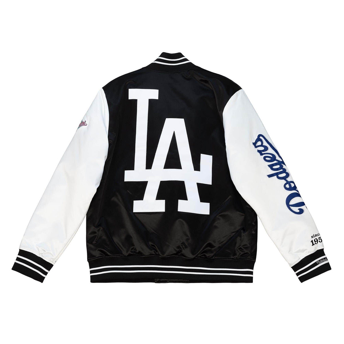 Black/White Wool/Leather NBA LA Lakers Varsity Jacket - Jackets Masters