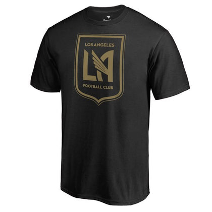 Los Angeles FC Mens T-Shirt Fanatics Primary Logo Black