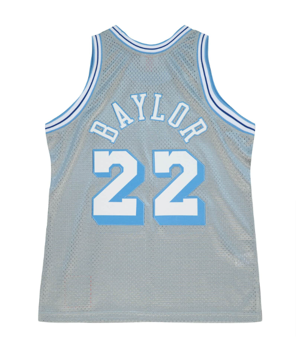  Mitchell & Ness Elgin Baylor Los Angeles Lakers 1960-61 Mens  Swingman Jersey (as1, Alpha, l, Regular, Regular) Blue : Sports & Outdoors