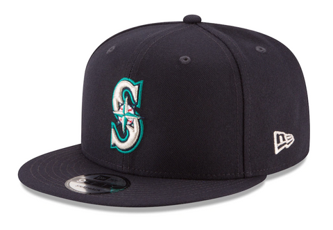 Seattle Mariners Snapback New Era 9Fifty Cap Hat Navy