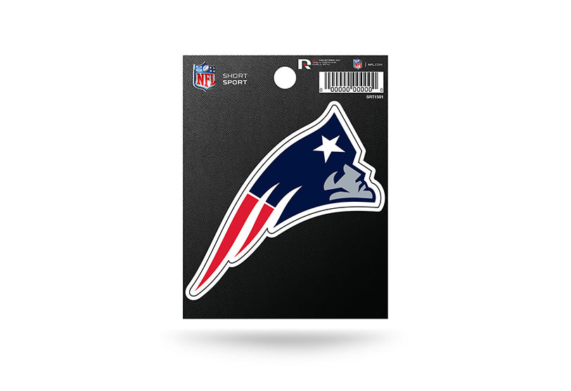 New England Patriots Small Sticker Short Sport Set of 2 – THE 4TH QUARTER