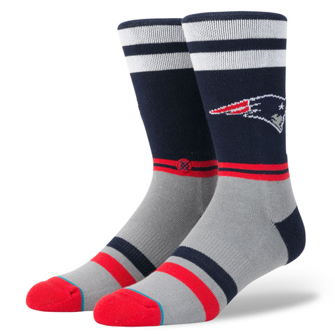 New England Patriots Mens Stance Logo Socks