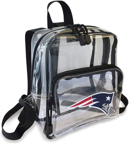 New England Patriots "X-Ray" Mini Transparent 9" Backpack