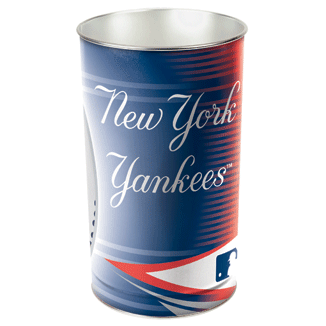 New York Yankees Aluminum WasteBasket