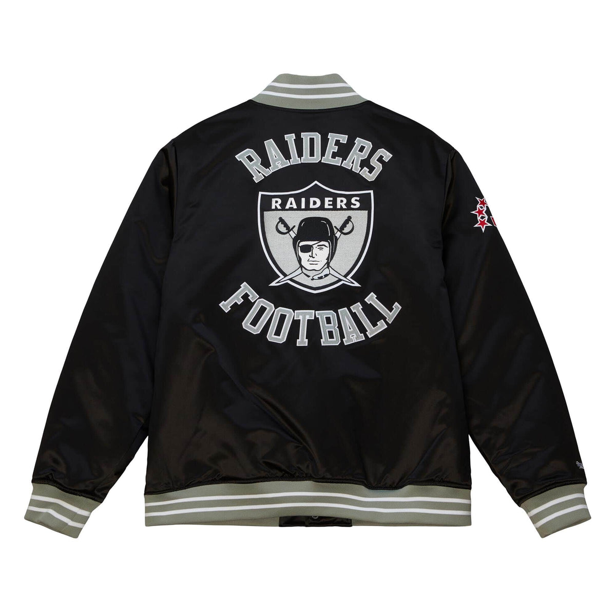 Mitchell & Ness NFL Heavyweight Satin Jacket Raiders L