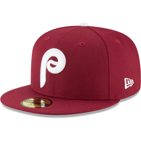 Philadelphia Phillies Fitted New Era 59Fifty XL Logo Cooperstown Wool Hat Cap