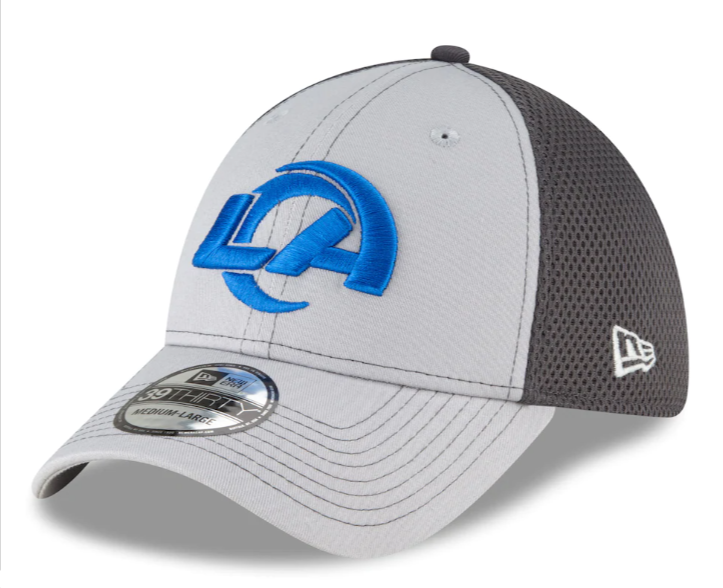 Los Angeles Rams Flex Fit New Era 39THIRTY Neo 2 Logo Grayed Out Hat – THE  4TH QUARTER