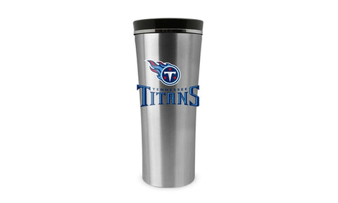 Tennessee Titans 18oz Stainless Steel Free Flow Tumbler Travel Mug Cup