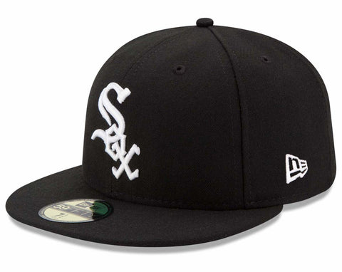 Chicago White Sox Fitted New Era 59Fifty On Field Black Cap Hat - THE 4TH QUARTER