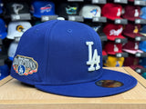 Los Angeles Dodgers New Era 2025 WSC Locker Room TPU Patch 59FIFTY Fitted Hat Cap