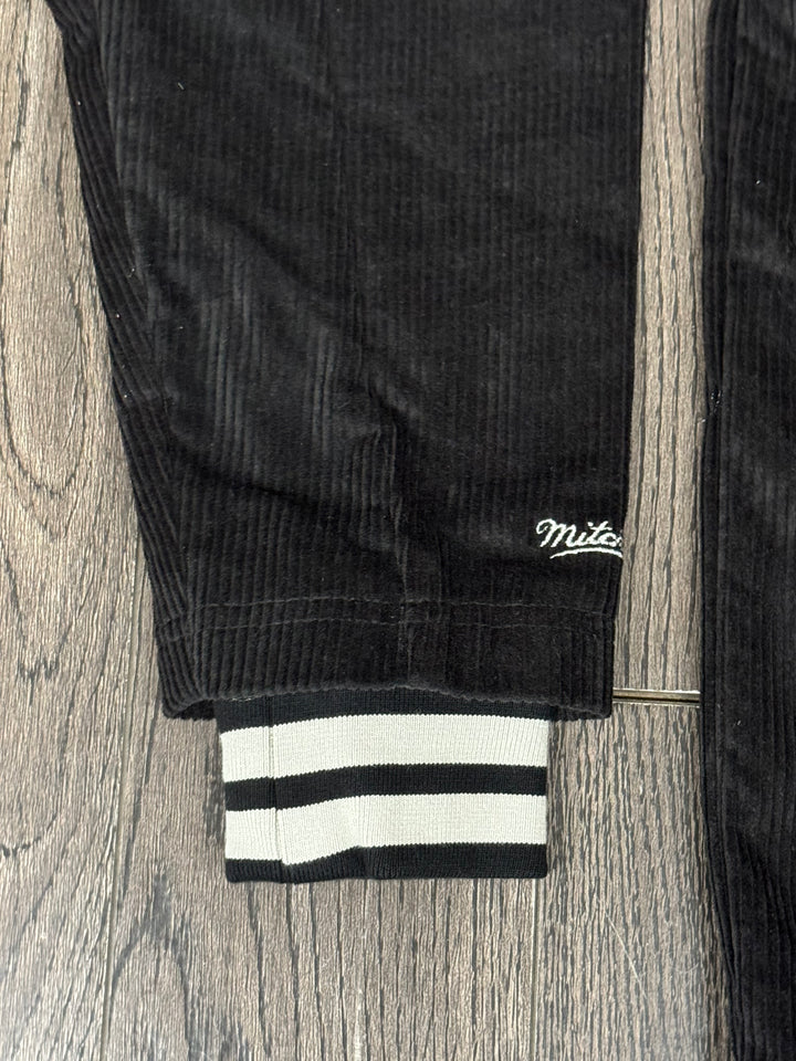 Raiders Mens Jacket Mitchell &amp; Ness Off the Bus Corduroy Coaches Full-Snap - THE 4TH QUARTER