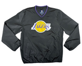 Los Angeles Lakers Mens Crossover V-Neck G-III Jacket Black