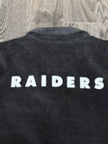 Raiders Mens Jacket Mitchell & Ness Off the Bus Corduroy Coaches Full-Snap