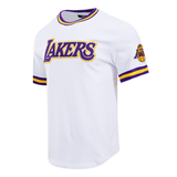 Los Angeles Lakers Pro Standard Men's Premium T-Shirt Classic Chenille White