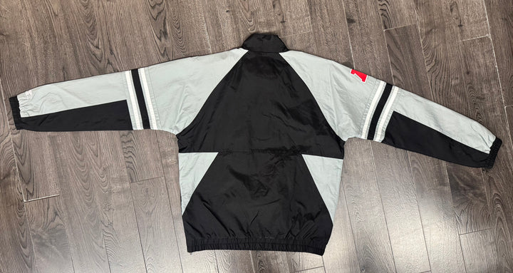 Raiders Mens Prospect 1/4 Zip Starter Jacket - THE 4TH QUARTER