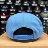 Mexico Snapback 9Forty New Era A-Frame Sky Pink Mexico Flag Patch Hat Cap Grey UV