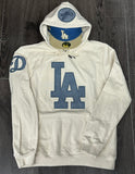 Los Angeles Dodgers Mens Sweatshirt Pro Standard Denim Wordmark Hoodie