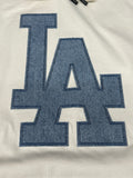 Los Angeles Dodgers Mens Sweatshirt Pro Standard Denim Wordmark Hoodie