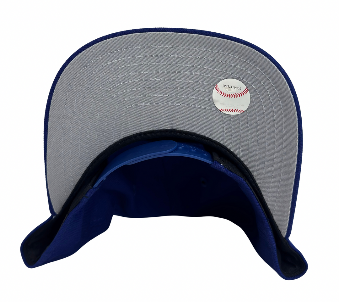 Los Angeles Dodgers Youth Snapback 9Fifty New Era A-Frame 1988 World Series Blue Hat Cap Grey UV - THE 4TH QUARTER