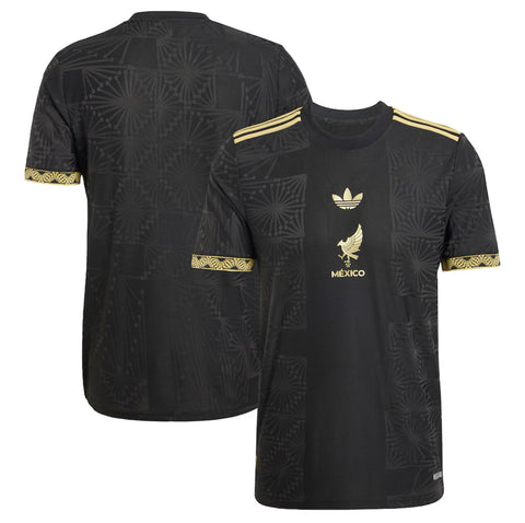 Mexico National Team adidas 2025 Third Authentic Black Jersey