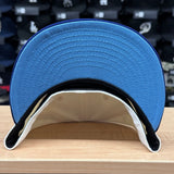 Charros de Jalisco Fitted New Era 59Fifty Chrome Blue Hat Sky UV