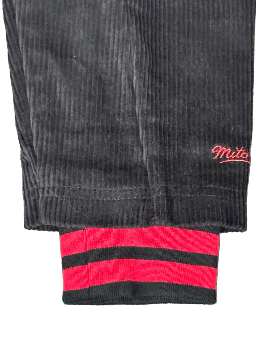 San Francisco 49ers Mens Jacket Mitchell &amp; Ness Off the Bus Corduroy Coaches Full-Snap - THE 4TH QUARTER