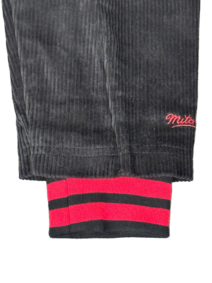 San Francisco 49ers Mens Jacket Mitchell &amp; Ness Off the Bus Corduroy Coaches Full-Snap - THE 4TH QUARTER