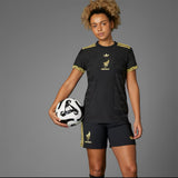 Mexico National Team adidas Women's 2025 Third Authentic Black Jersey
