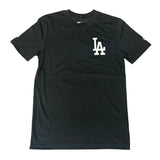 Los Angeles Dodgers Mens T-Shirt New Era 2025 World Series Heritage Tee - Black