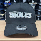 Philadelphia Eagles Snapback 9Forty New Era A-Frame SB LIX Black Hat Cap