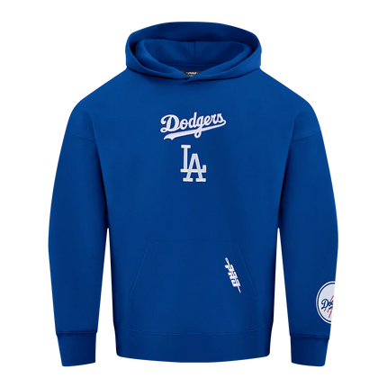 Los Angeles Dodgers Mens Sweatshirt Pro Standard Wingspan Hoodie Blue FNL