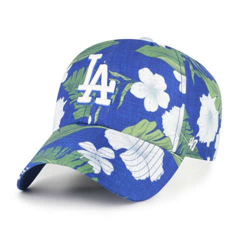 Los Angeles Dodgers Strapback '47 Brand Clean Up Adjustable Royal Beachside