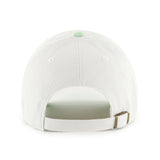 Los Angeles Dodgers Strapback '47 Brand Clean Up Adjustable Cap Hat Sandstone Gelato Green TT