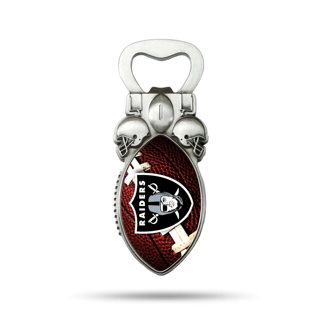 Raiders Bottle Opener Magnet Stainless Steel - THE 4TH QUARTER